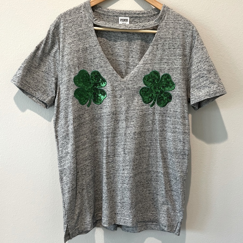 Victoria Secret Pink St Patrick Day Shirt 💚